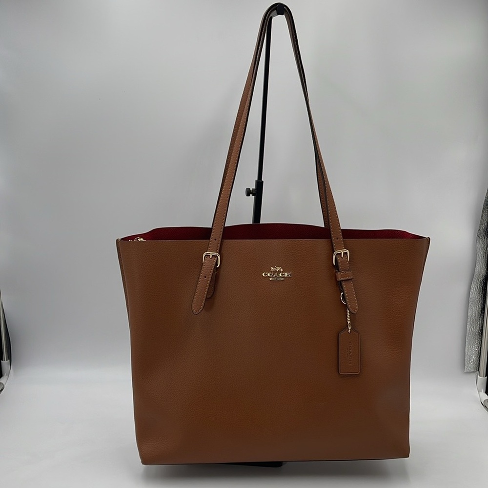Coach Mollie Tote 1671 Redwood 1941 Red